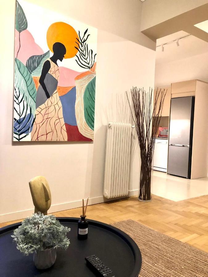 Ferienwohnung Bright Spacious Modern 3Rd Flr City Oasis-Sleeps 5 Athen Exterior foto