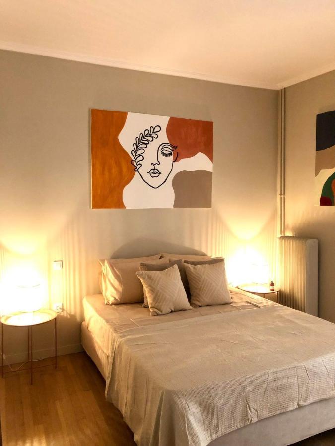 Ferienwohnung Bright Spacious Modern 3Rd Flr City Oasis-Sleeps 5 Athen Exterior foto