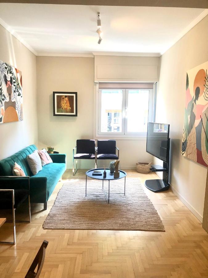 Ferienwohnung Bright Spacious Modern 3Rd Flr City Oasis-Sleeps 5 Athen Exterior foto